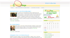 Desktop Screenshot of college.lire-ecrire.org